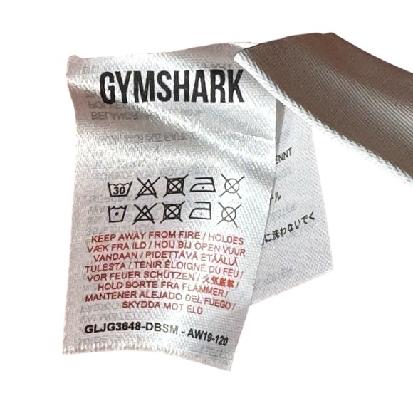 Gymshark Ark Tie High Waist Joggers Deep Blush Marl Pink Womens Size Small - Picture 12 of 13